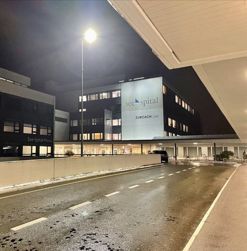 Lichter löschen  im See-Spital Kilchberg